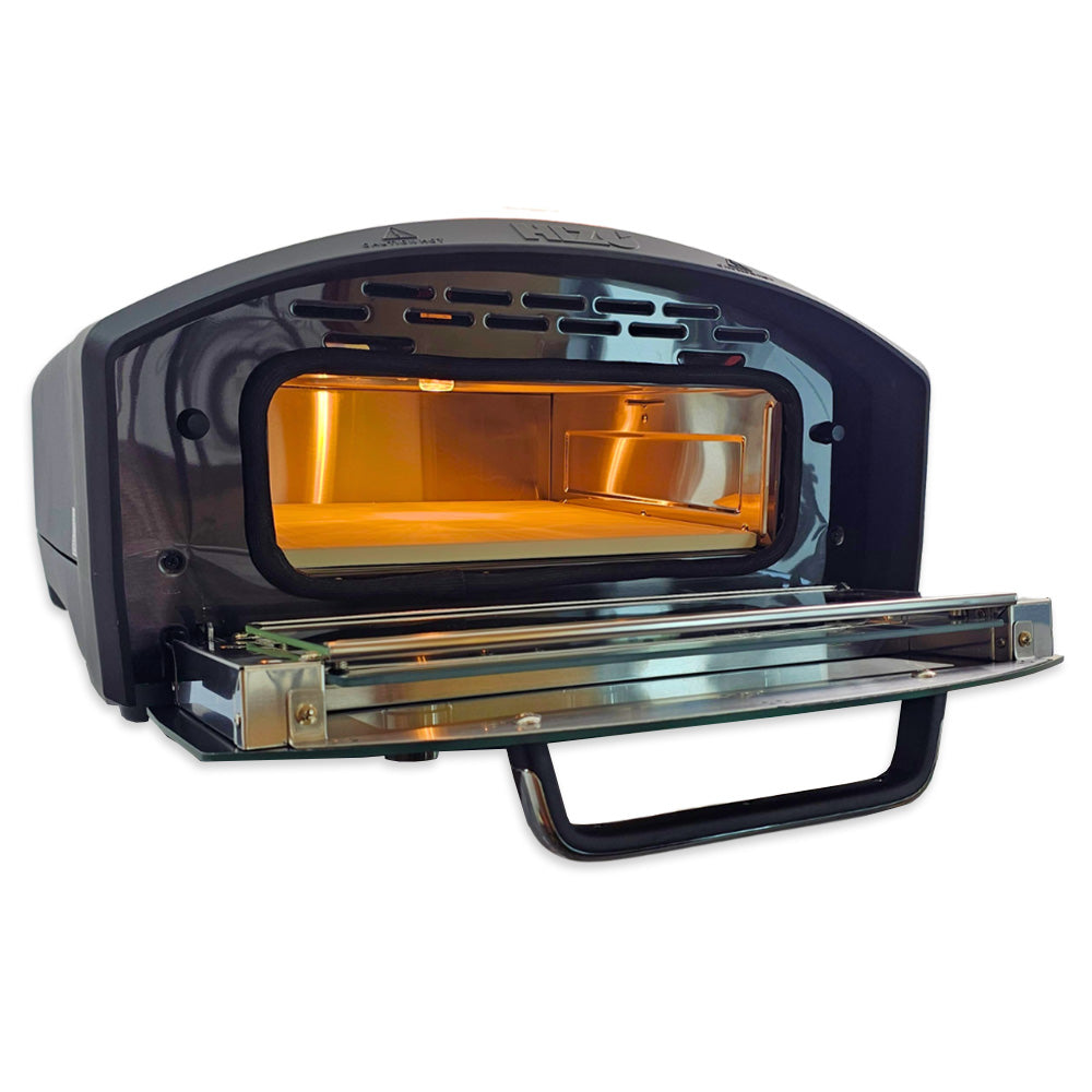 Feel the heat as soon as you open the door. The HIZO NEO can retain heat well through it's double wall exterior.