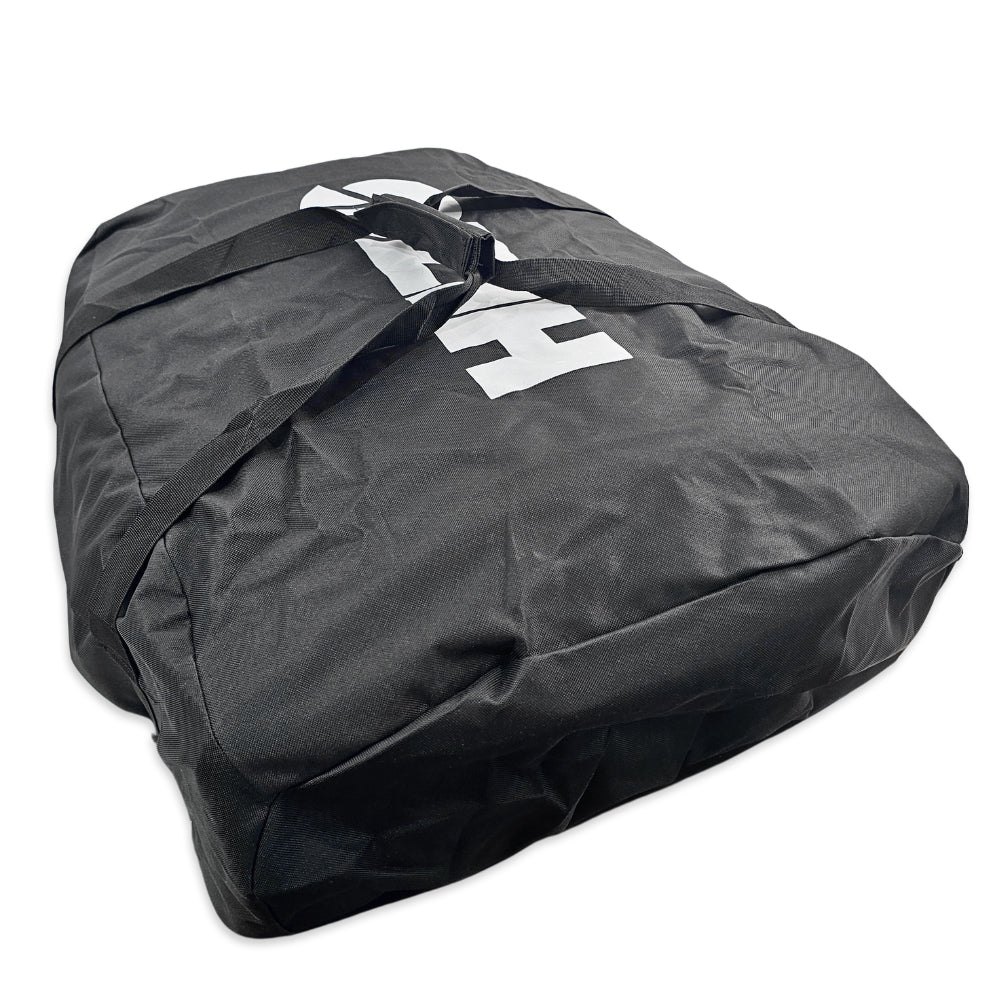 Suited for the HIZO NEO E13 models, this storage cover is perfect for keeping the dust and accidental splashes off your new electric pizza cooking machine!
When left in the sun, this material can fade. This is completely normal.