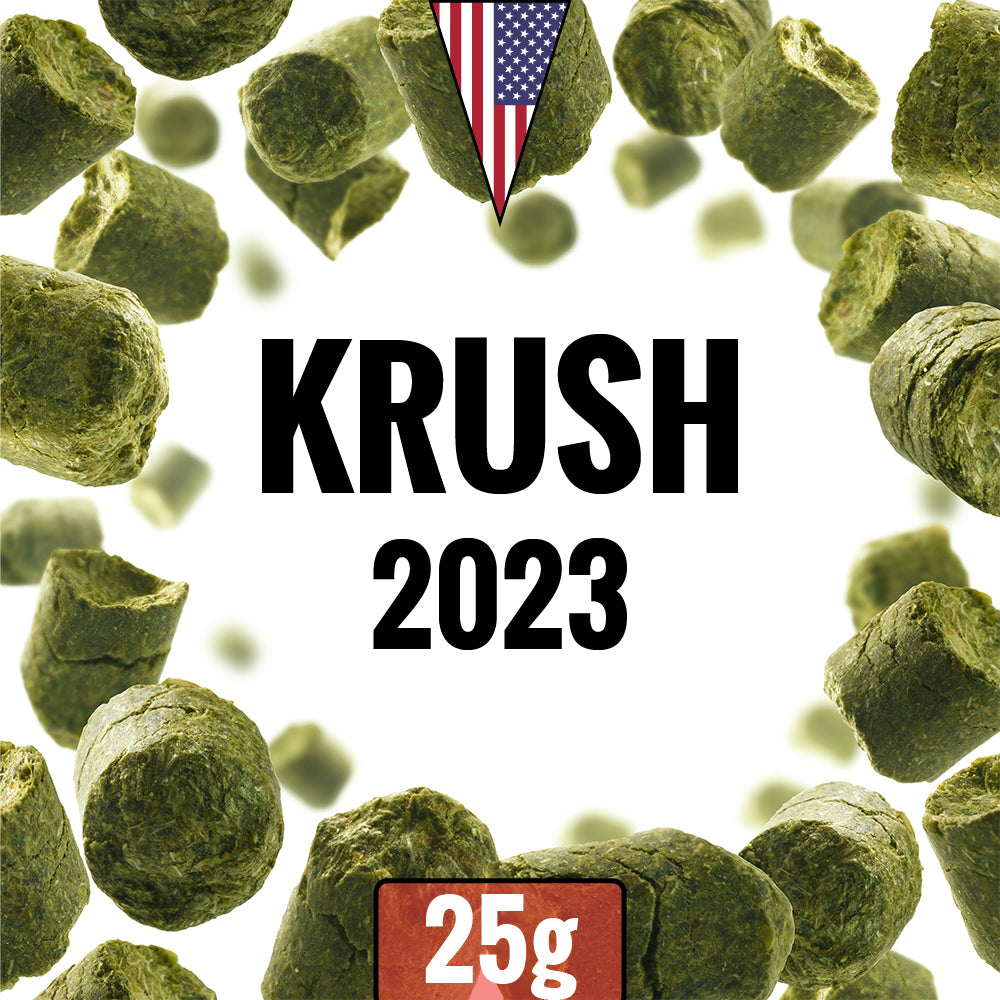 Krush (HBC586) - (25g Pellet Hop) - Graphic