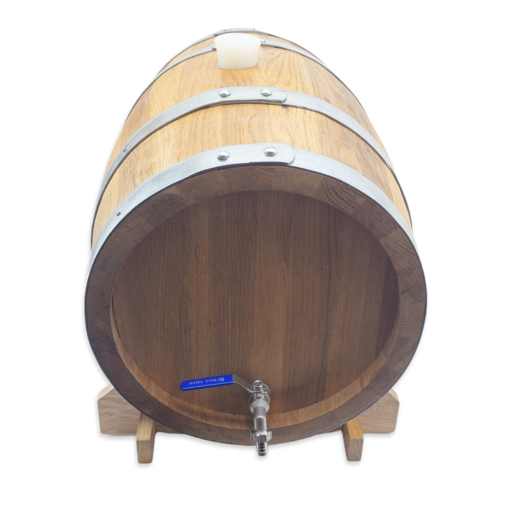 A proper big sized barrel for a big beer! Or if you are distilling some serious liquor.
Big 50L Medium Toasted American White Oak Barrel.