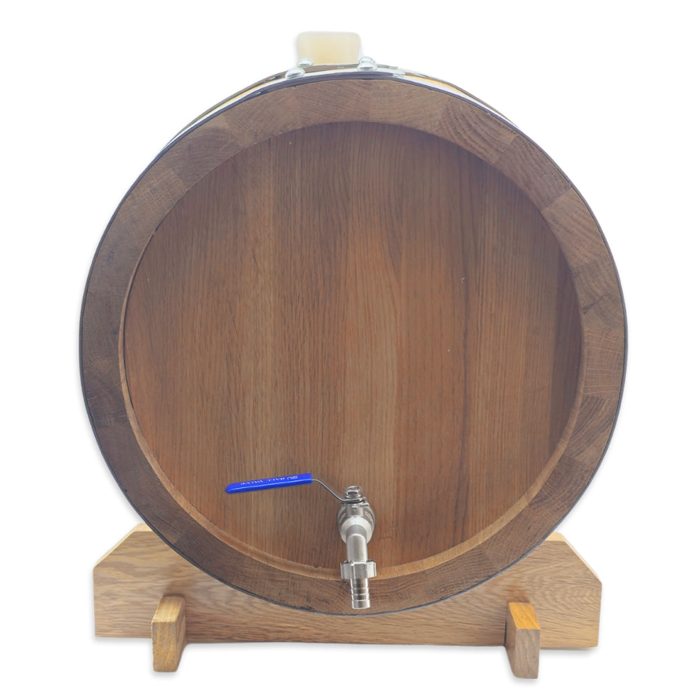 A proper big sized barrel for a big beer! Or if you are distilling some serious liquor.
Big 50L Medium Toasted American White Oak Barrel.