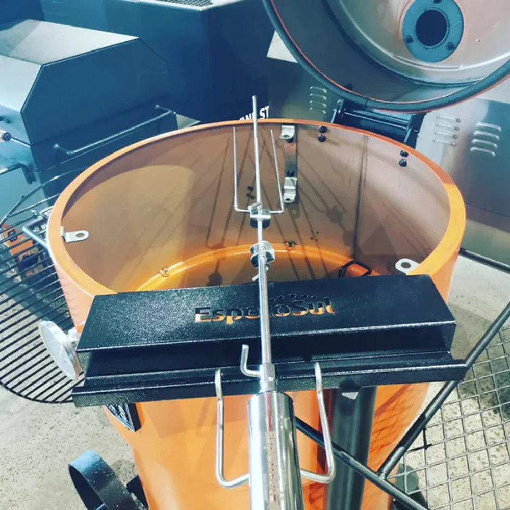 Now you can have 2 or  3 units of our premium Rotisseries going on the same time on any round shape barbecue. Trade mark registered. 