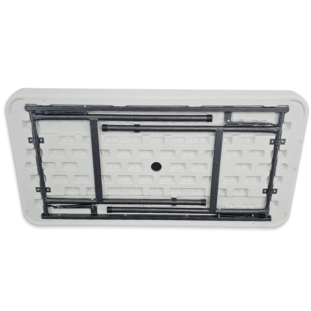 Folding Ice Buffet Table Plastic Trestle / Open Beverage Cooler