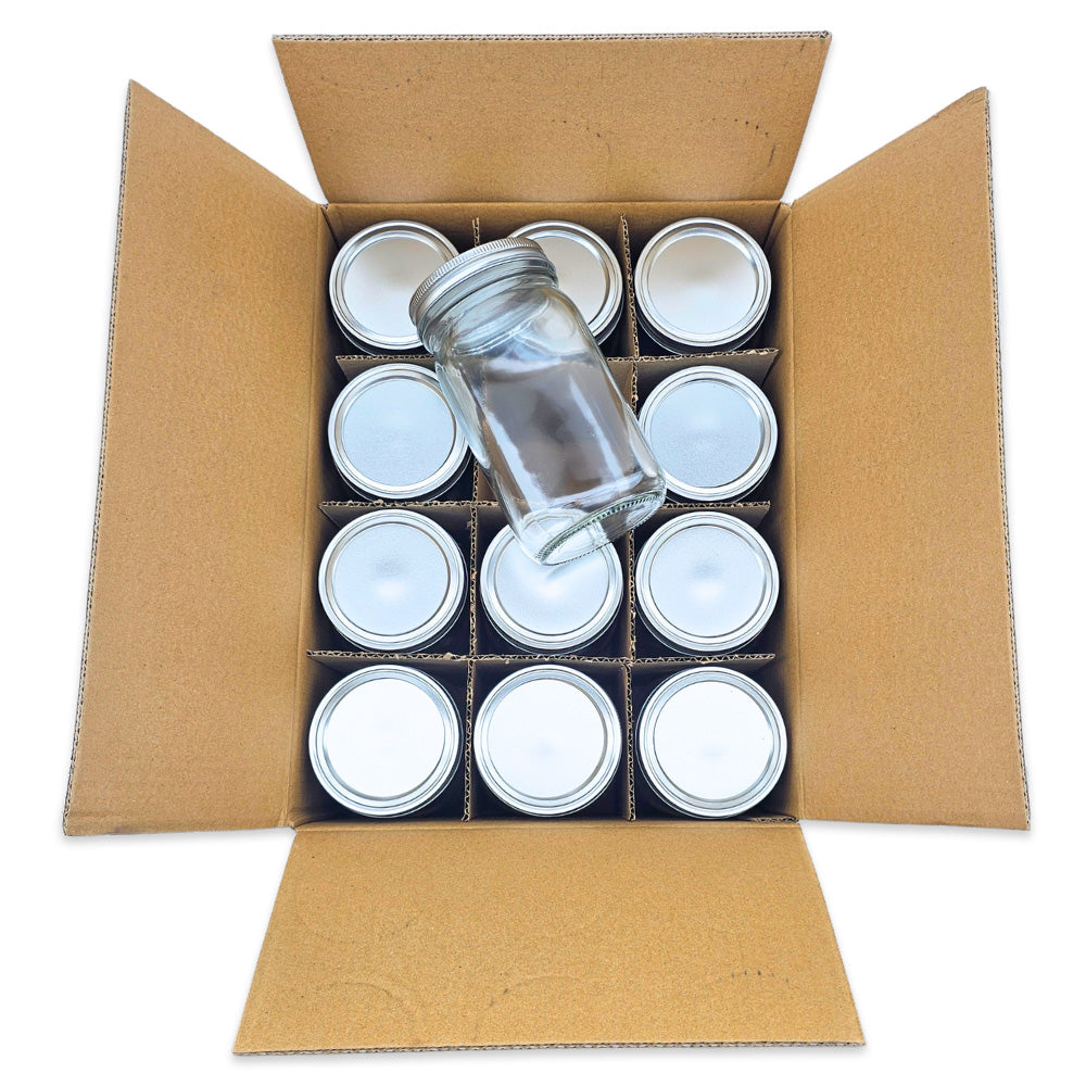 Packed in a thick divided cardboard box for easy transport and light blocking storage.