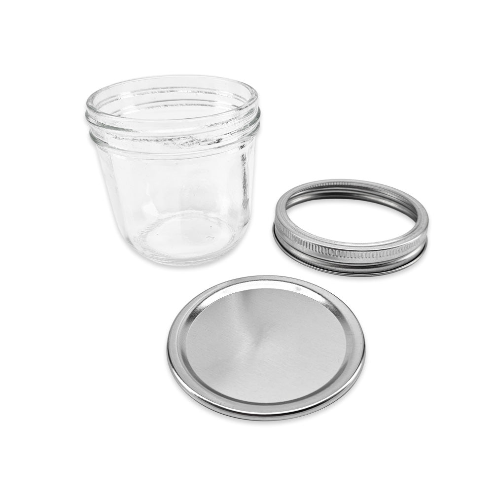 The outer facing side of the flat lid seal has a small indentation. If your lid has popped up in storage, please do not consume. It has not sealed well from the canning process.