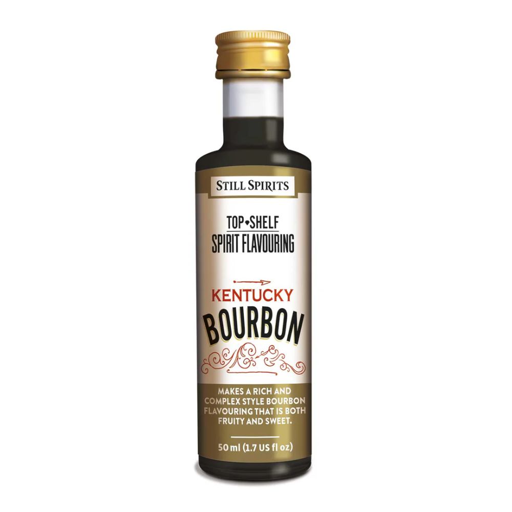 Still Spirits Top Shelf 50ml spirit flavouring - Makes 2.25L of Kentucky bourbon spirit.