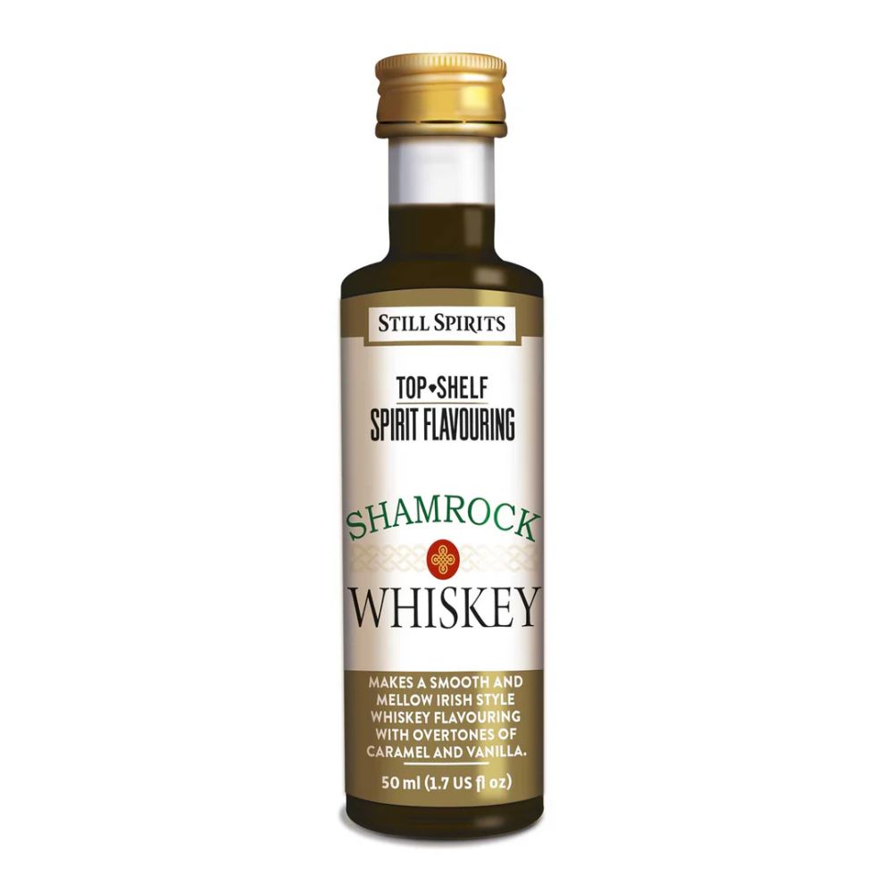 Still Spirits Top Shelf 50ml spirit flavouring - Makes 2.25L of Irish style whiskey spirit.