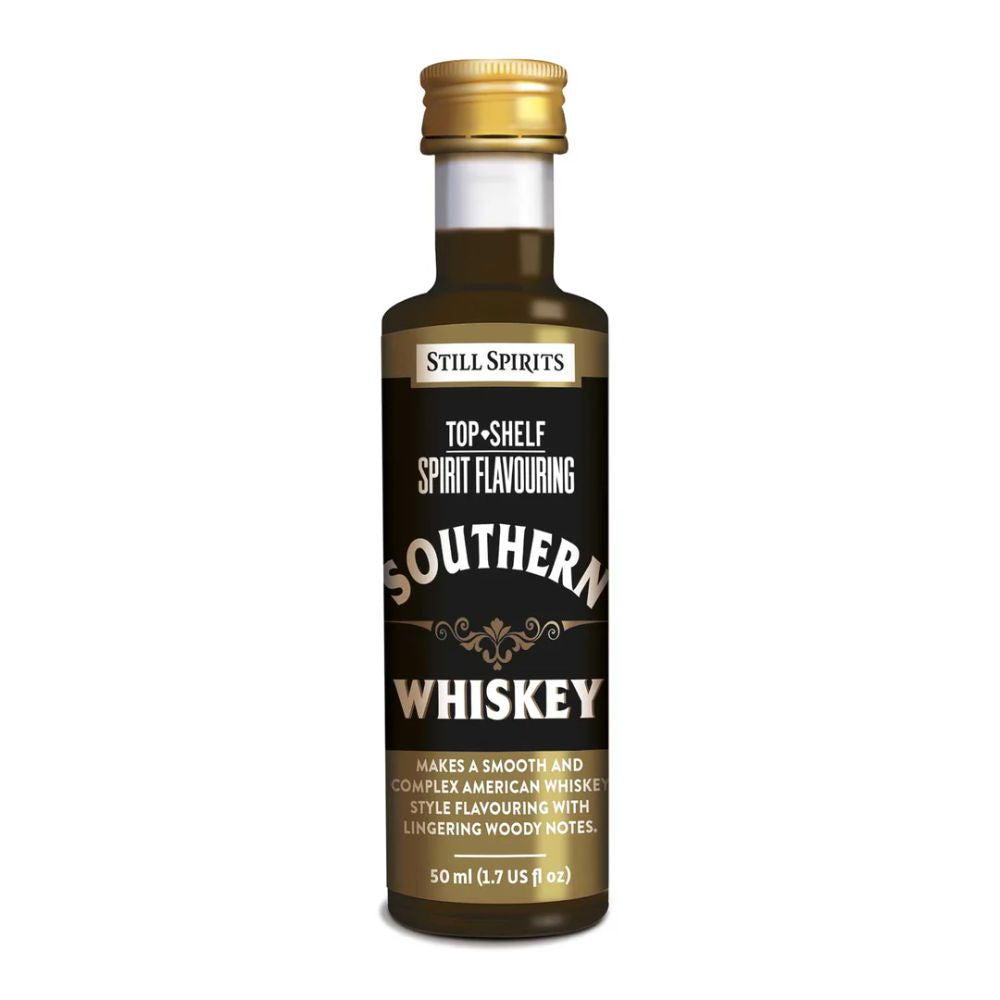 Still Spirits Top Shelf 50ml spirit flavouring - Makes 2.25L of Southern Whiskey spirit.