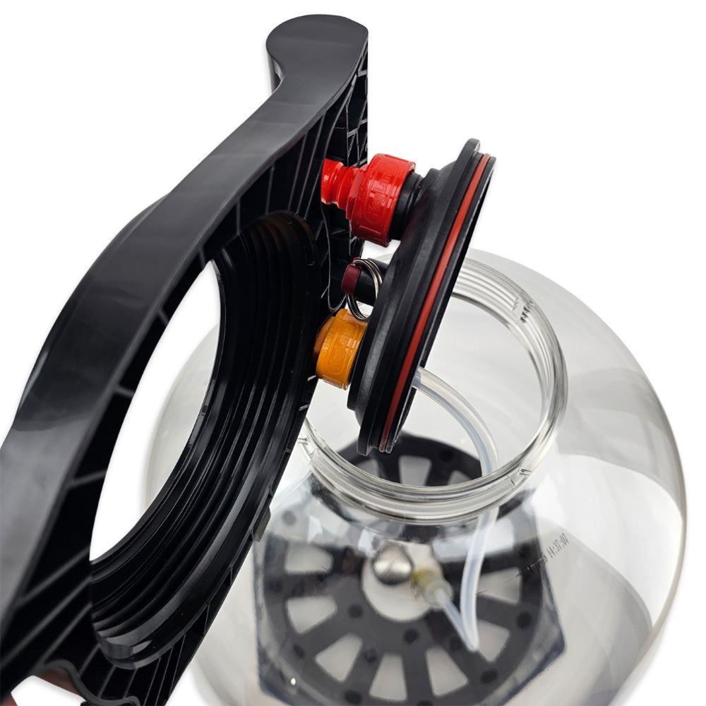 You can also use the hanger hole as a fulcrum point to lever off the lid.