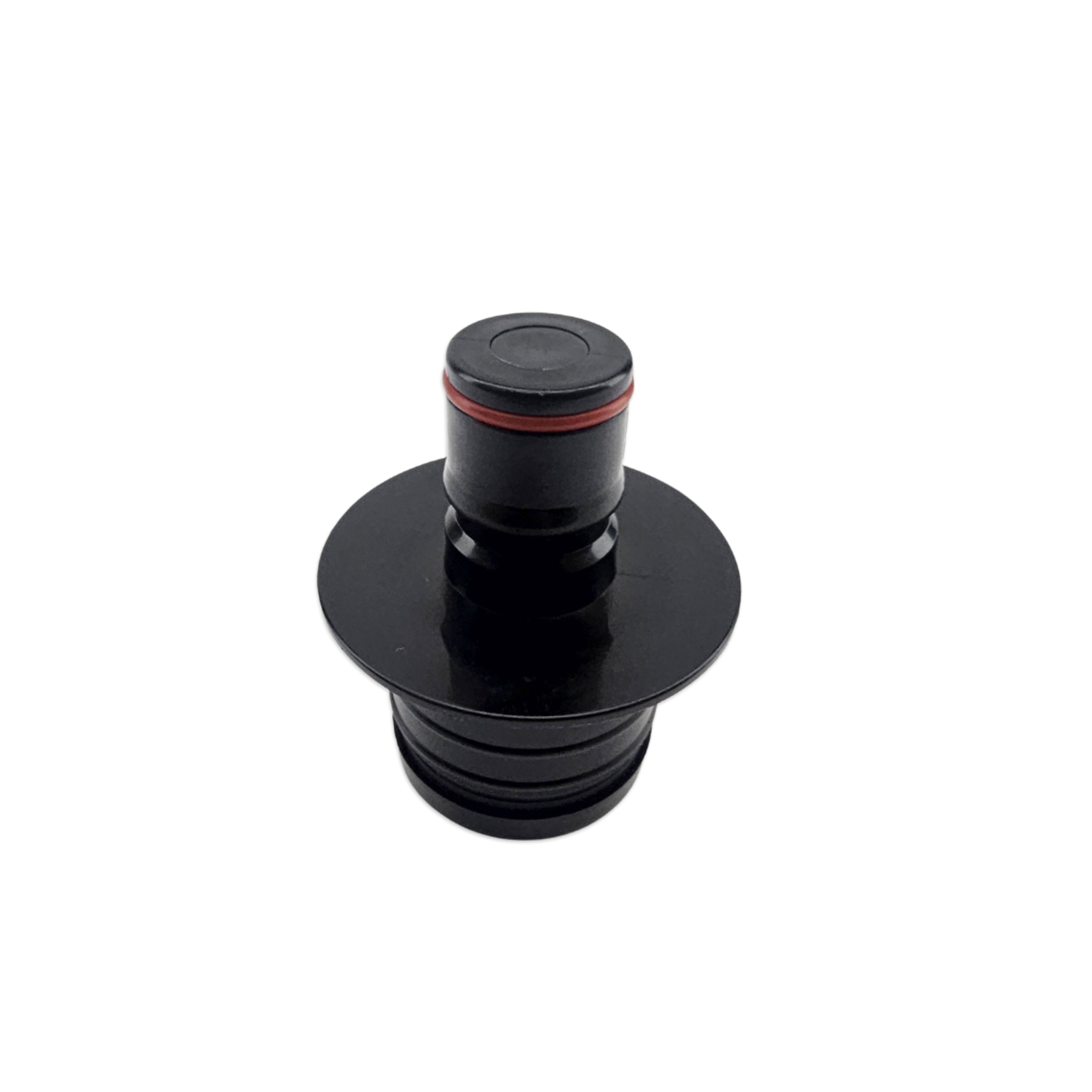 Bladder Ball Lock Cap. Easily fill BIB bladders using standard ball lock fittings.