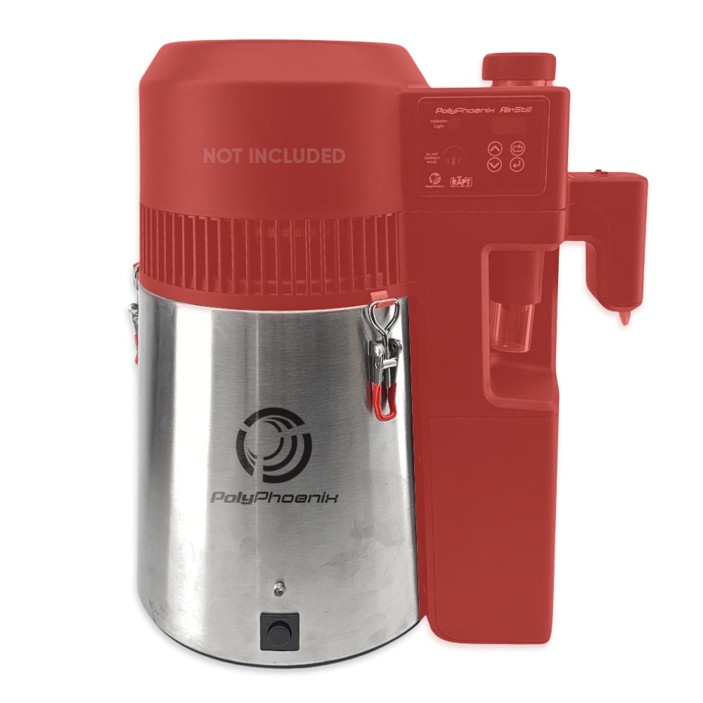 PolyPhoenix Air Still configuration. Top AirStill Condensor not included in the product listing.