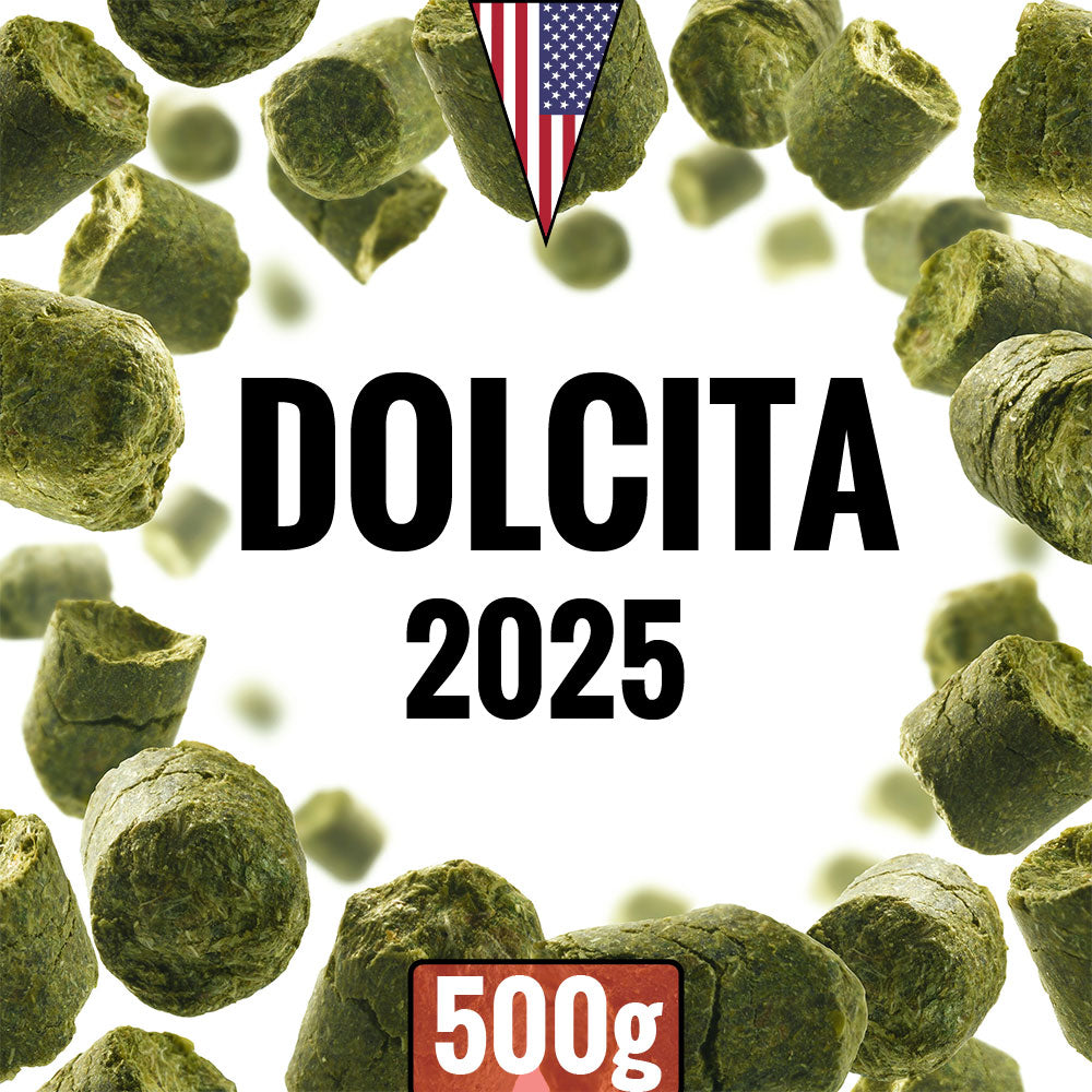 Dolcita - 500g Pellet Hop - Crop Year 2025 - Country of Origin USA