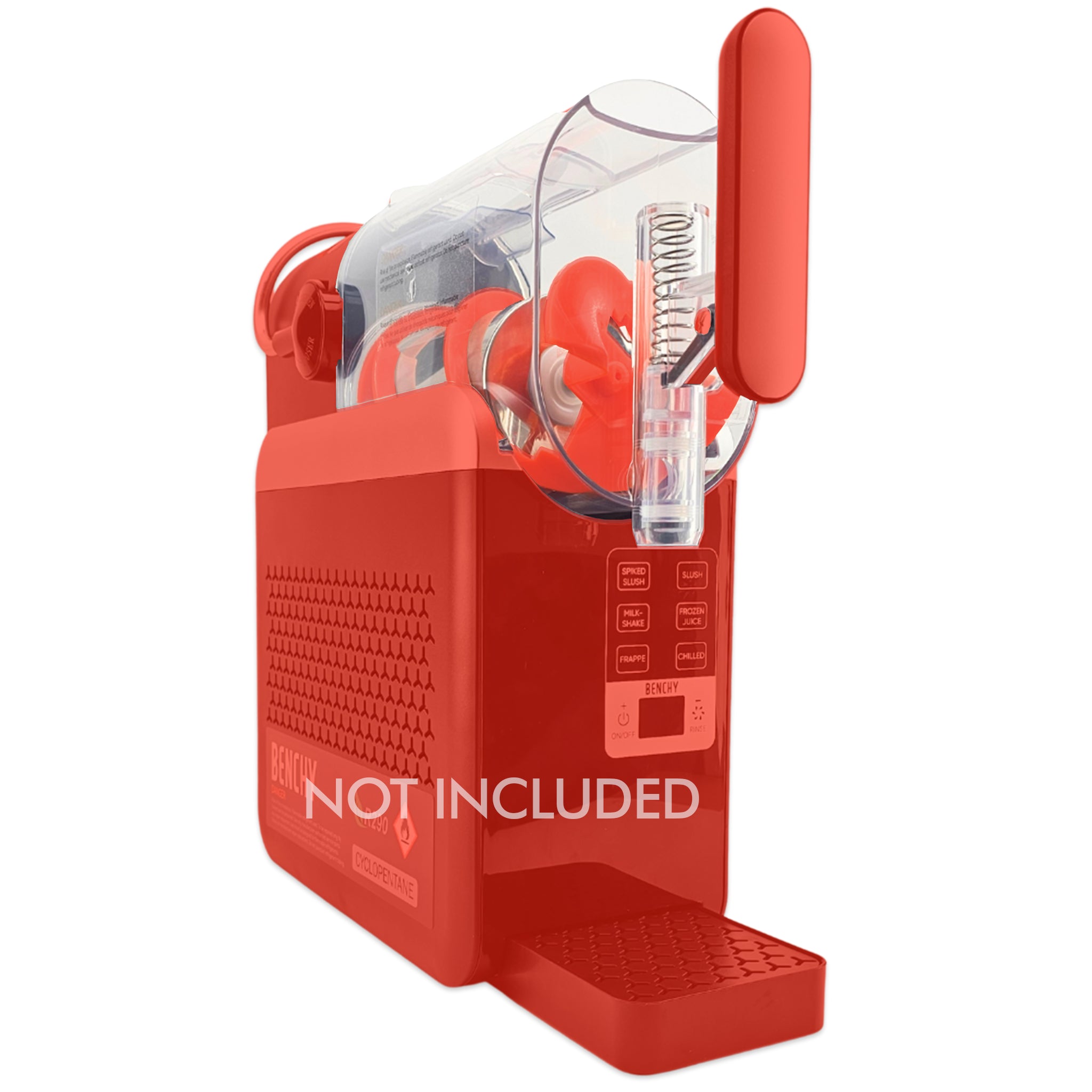 Replacement clear tank on benchy slushy