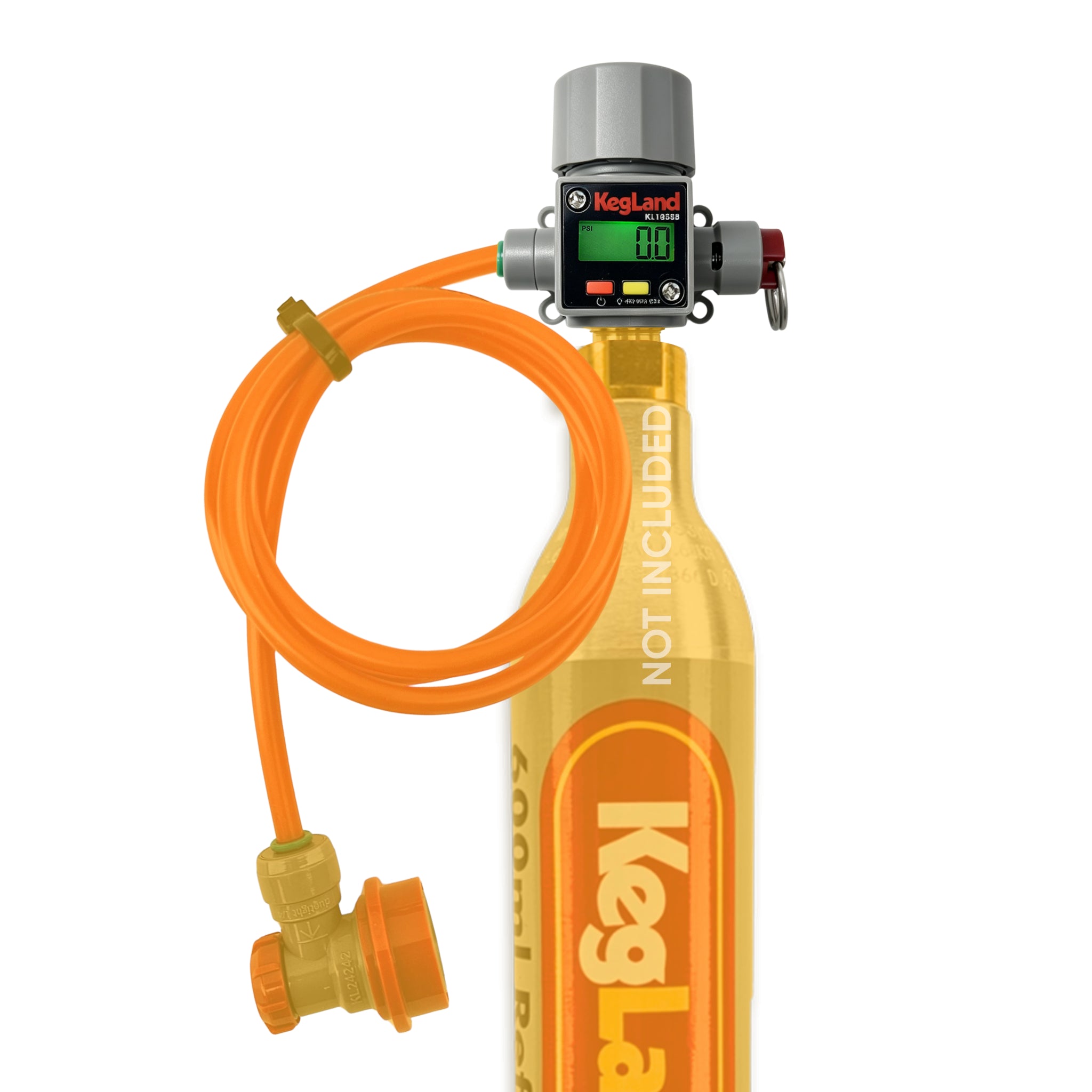 Odyssey Mini Regulator - 6.35mm (1/4) duotight x AU SodaStream Thread