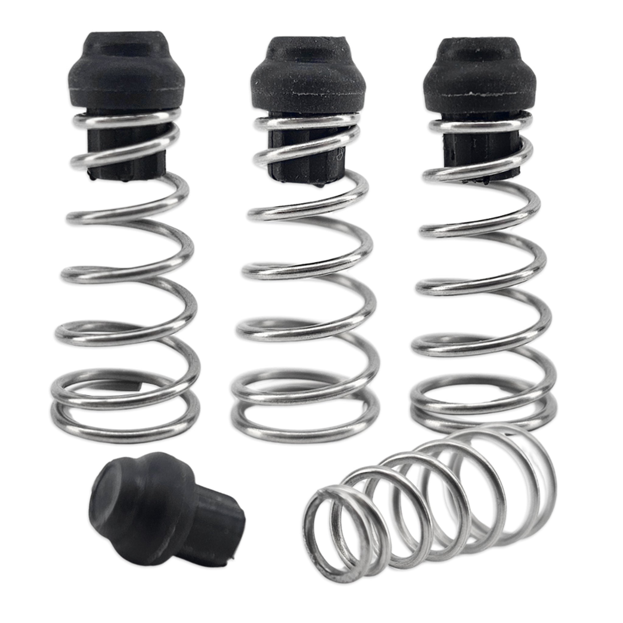 KegLand Black Eyed Poppet and Springs - Set of 4.