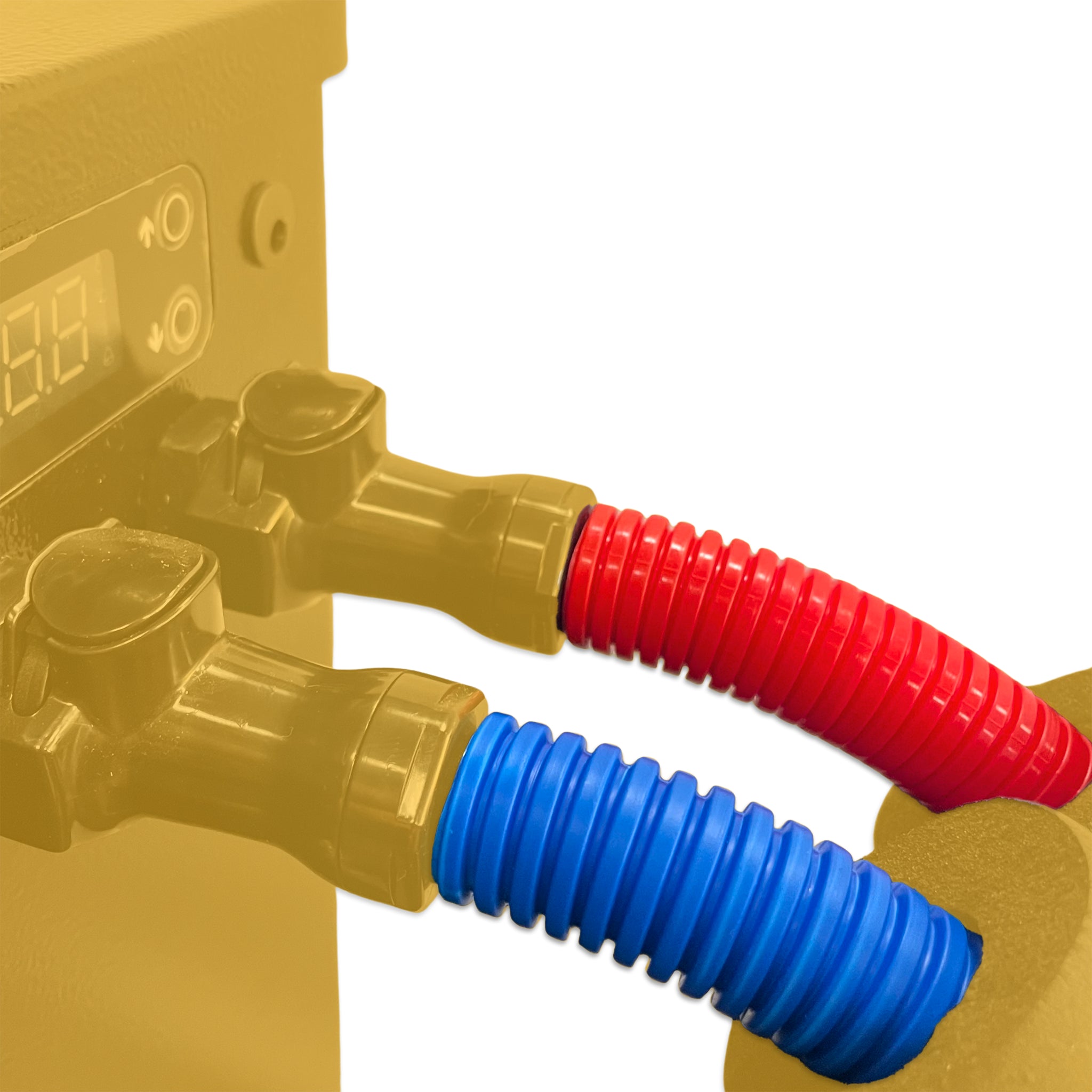 Corrugated Tubes (Red & Blue)