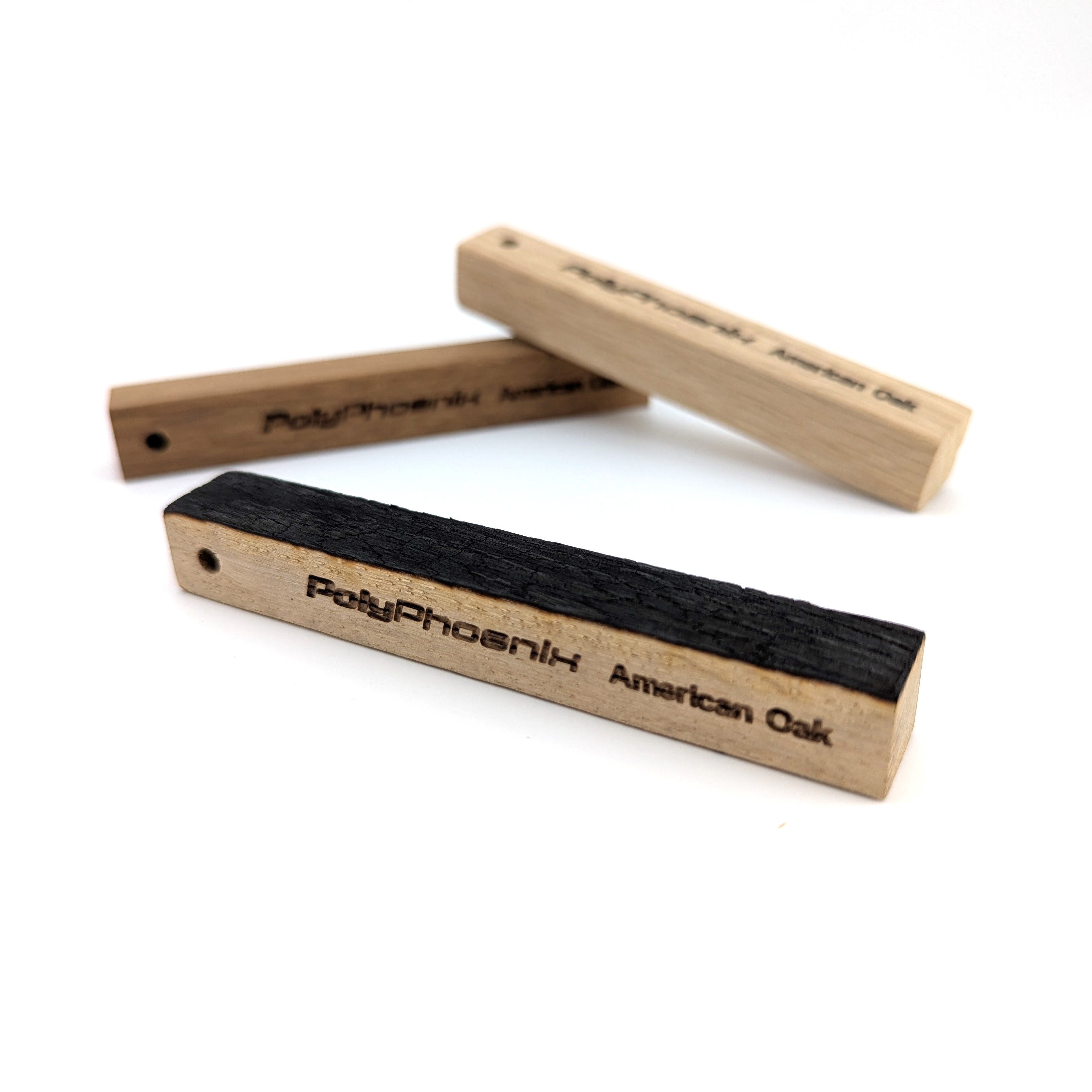 oak age, wine bottle, whiskey, rum, scotch with polyphoenix oak sticks