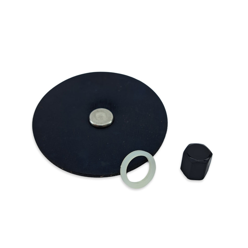 Back of diaphragm and seat assembly photo.