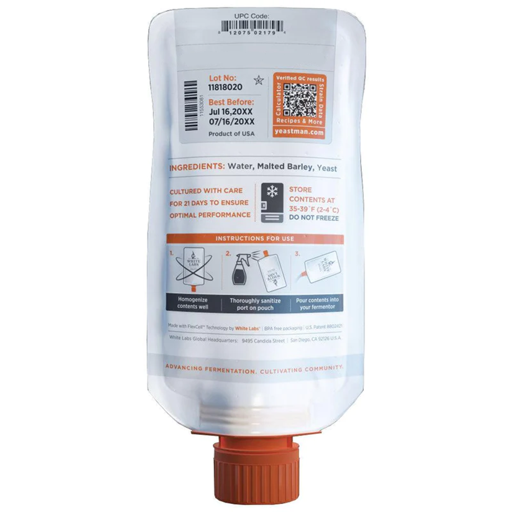 WLP707 California Pinot Noir Wine Yeast - For fruit and complex pinot noir red wine.