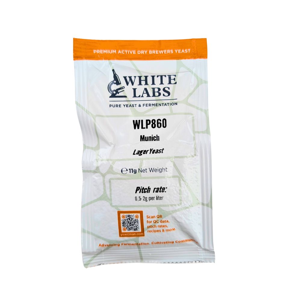 Best selling White Labs Lager Strain WLP860 Munich - Dry Sachet