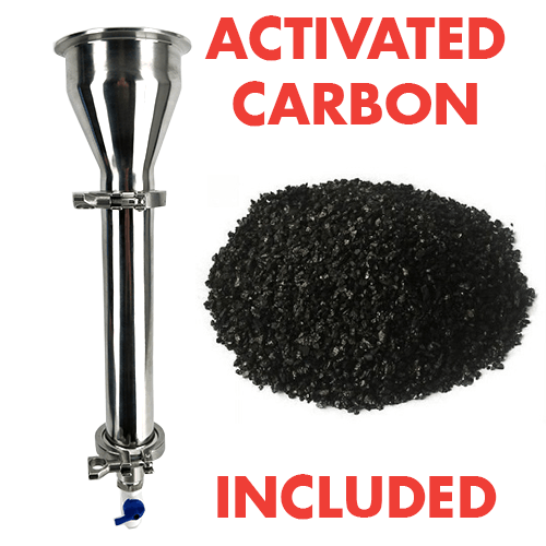 Activated Carbon Filter Funnel Kit - KegLand