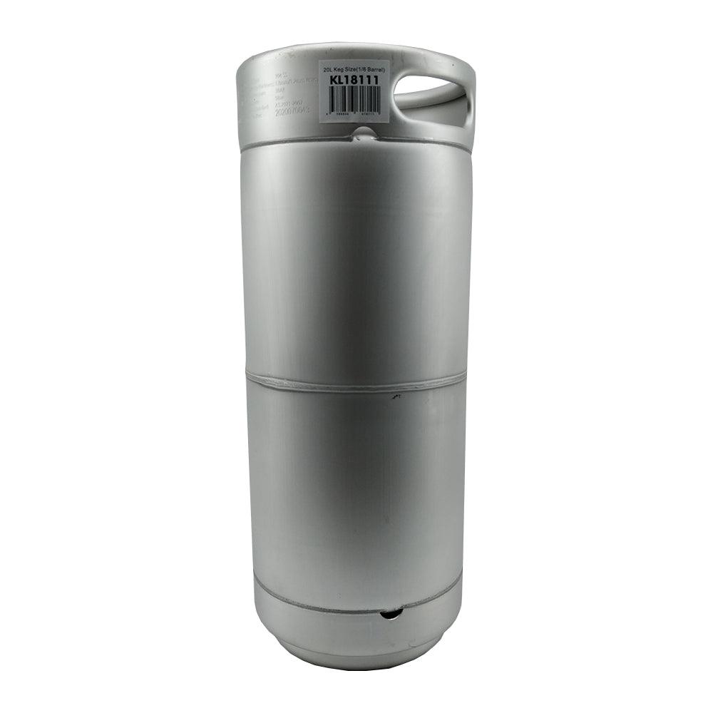 All Stainless 20L Keg (No Spear) US 1/6 Barrel - KegLand