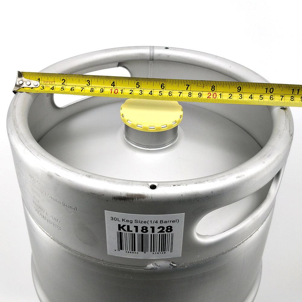 All Stainless 30L Keg (No Spear)US 1/4 Barrel - KegLand