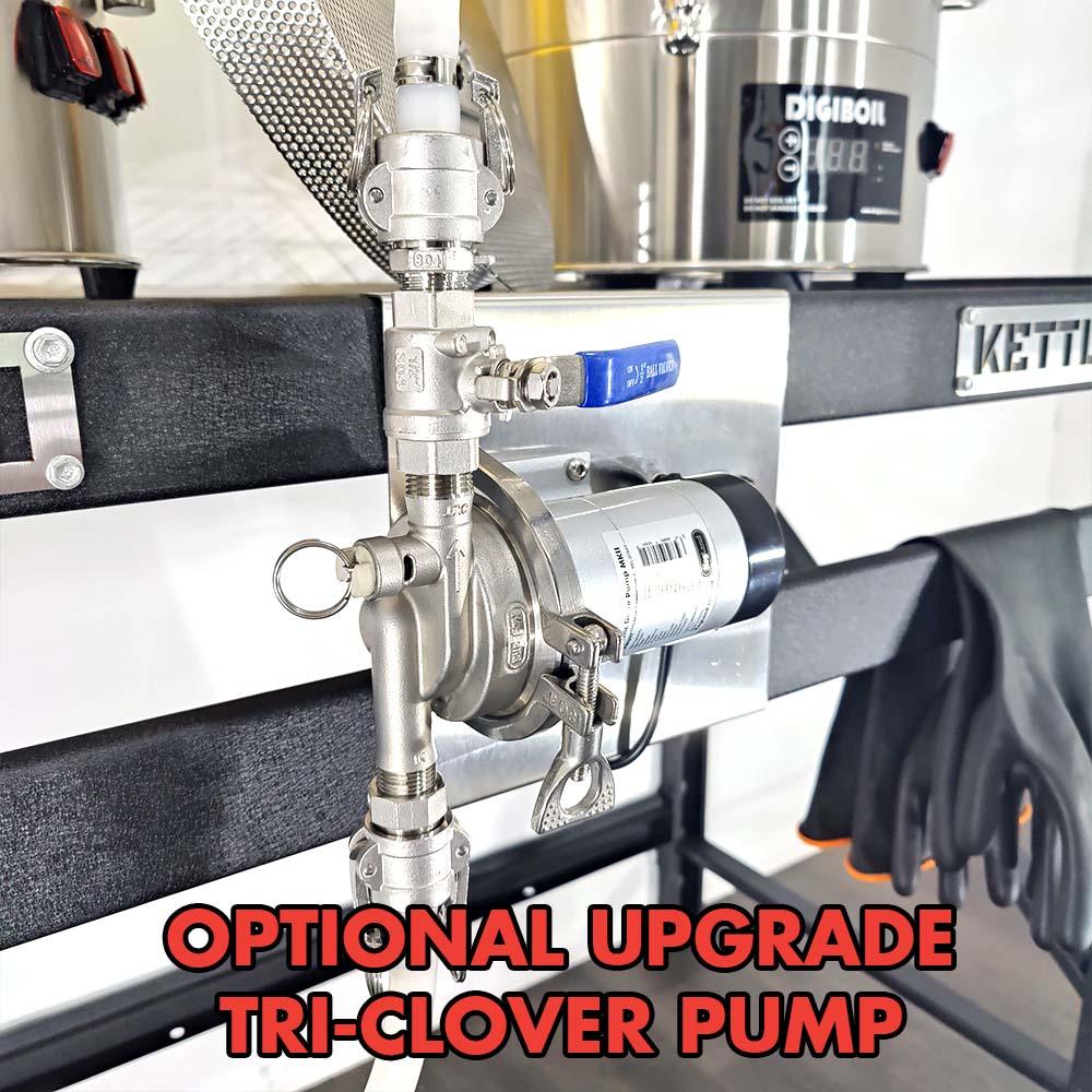 Allstar 65L x 65L x 89L DigiBoil 3 Vessel Brewery (RIMS) - KegLand