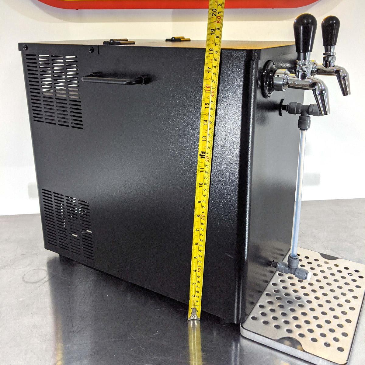 Black Benchy - Glycol - Portable Bench Top Keg Dispenser (without taps) - KegLand
