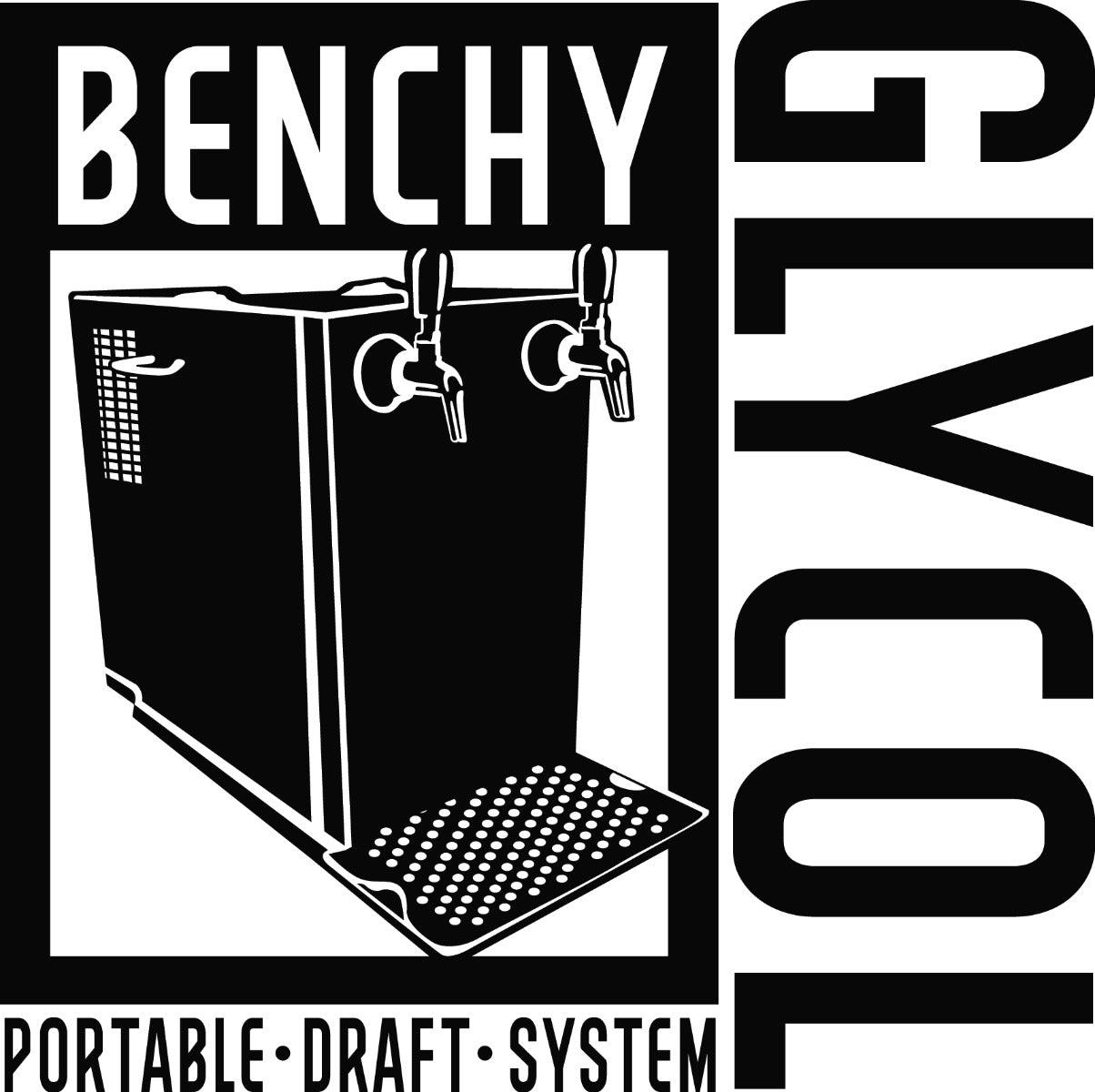 Black Benchy - Glycol - Portable Bench Top Keg Dispenser (without taps) - KegLand