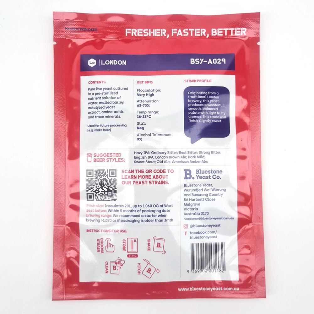 Bluestone Yeast - London (BSY-A029) - KegLand