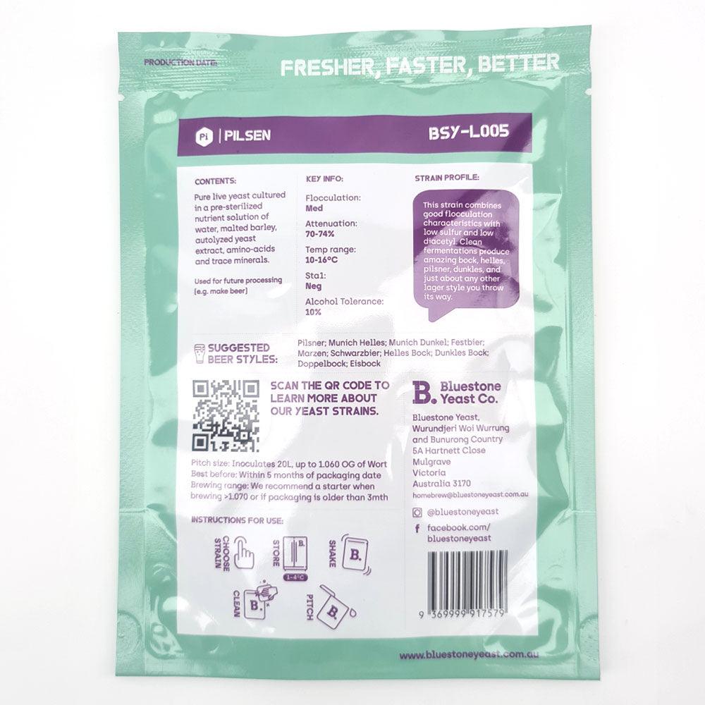 Bluestone Yeast - Pilsen (BSY-L005) - KegLand
