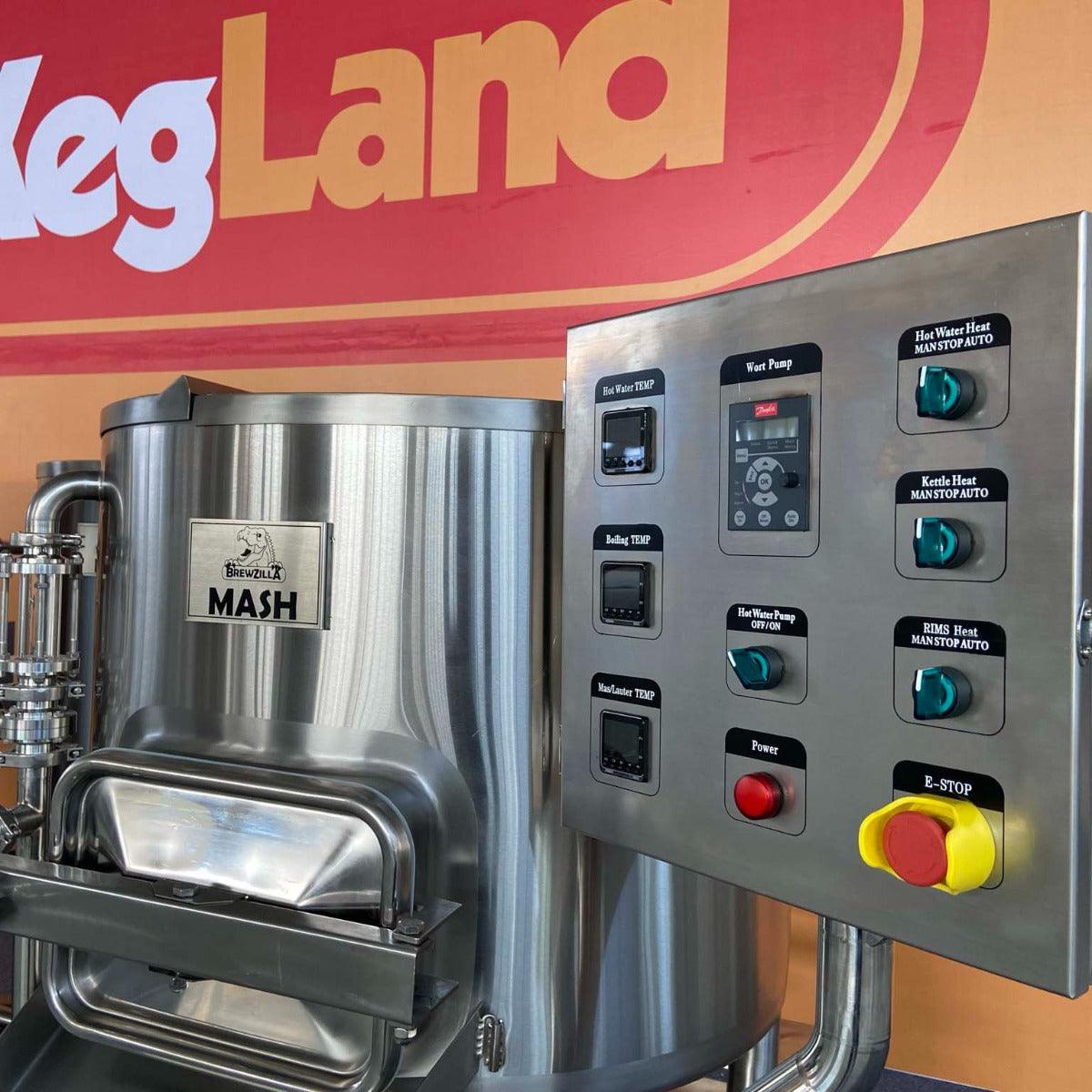 BrewZilla 200L - 3 Vessel Micro - Brewery - KegLand