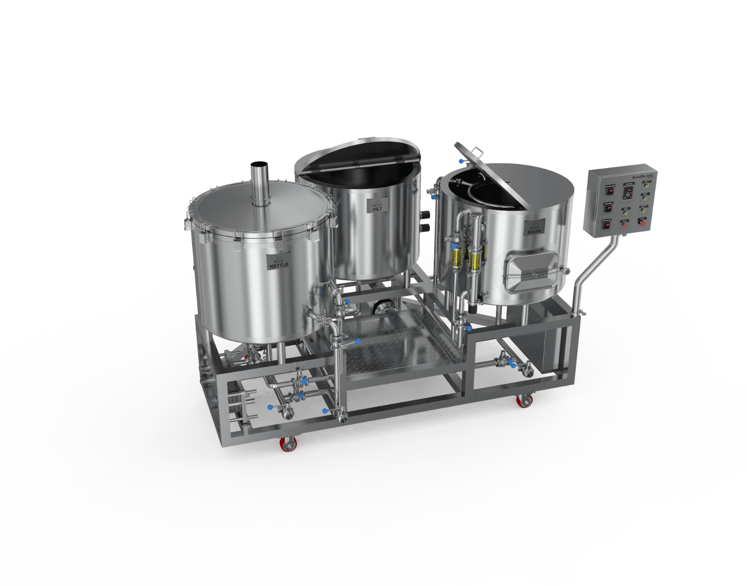 BrewZilla 200L - 3 Vessel Micro - Brewery - KegLand