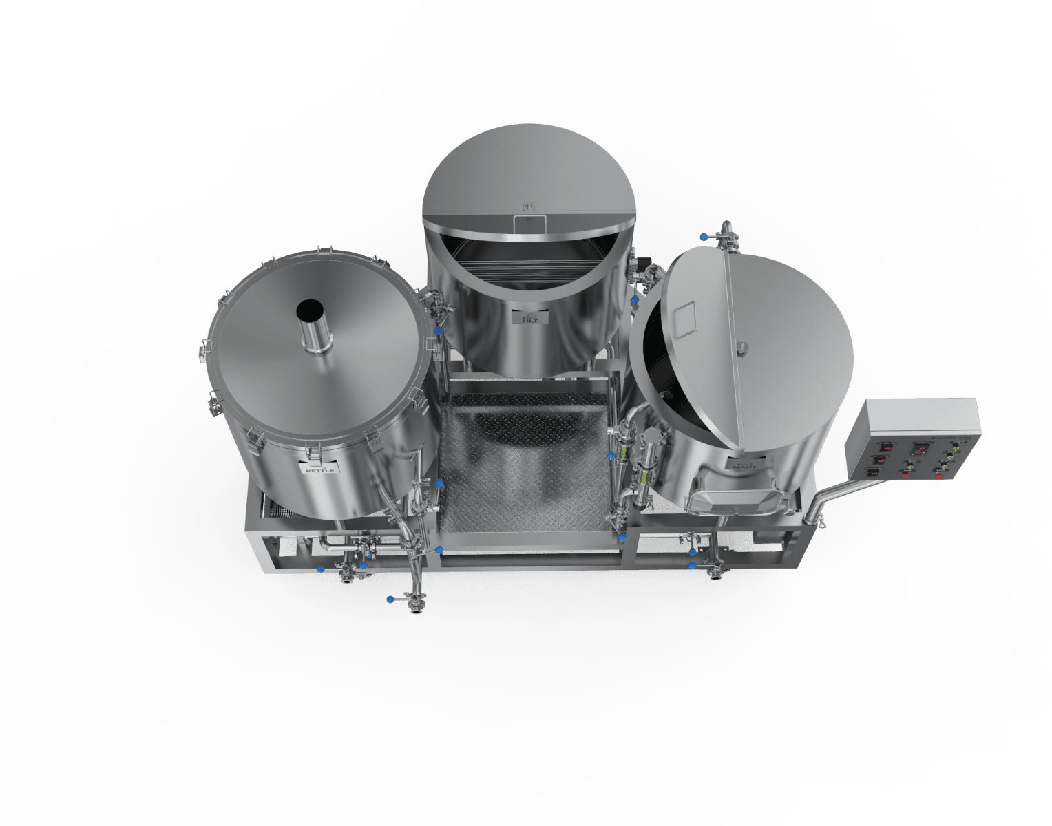 BrewZilla 200L - 3 Vessel Micro - Brewery - KegLand