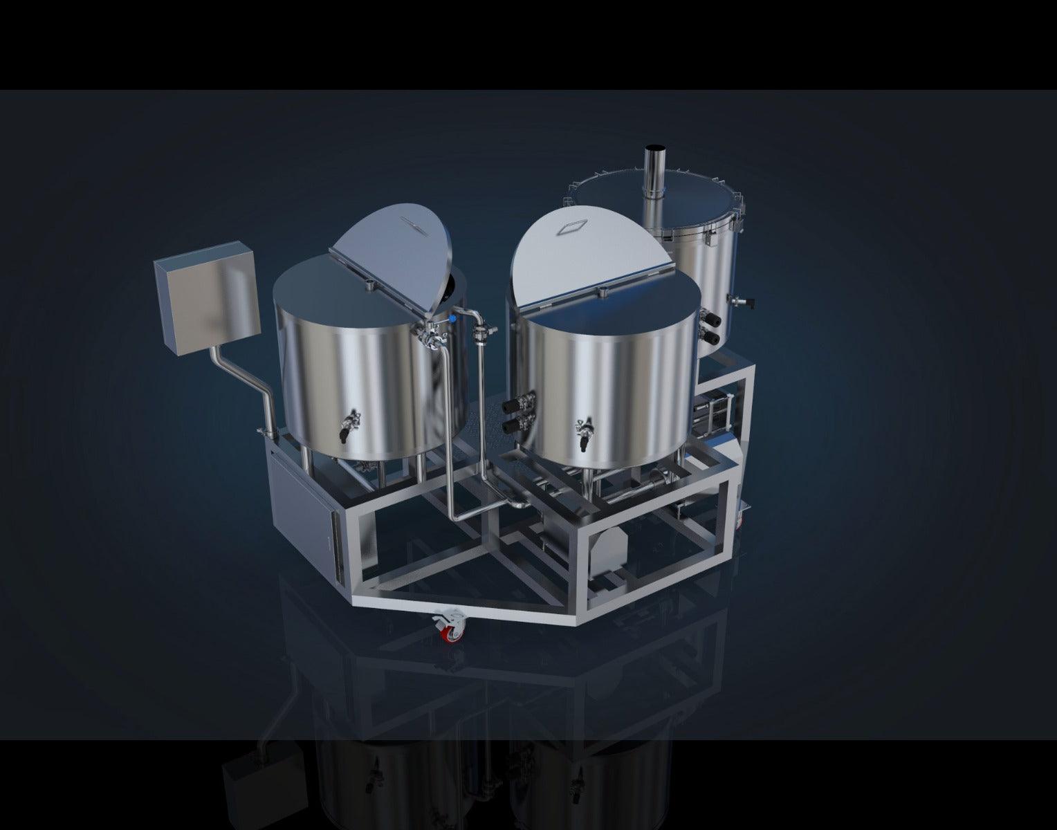 BrewZilla 200L - 3 Vessel Micro - Brewery - KegLand