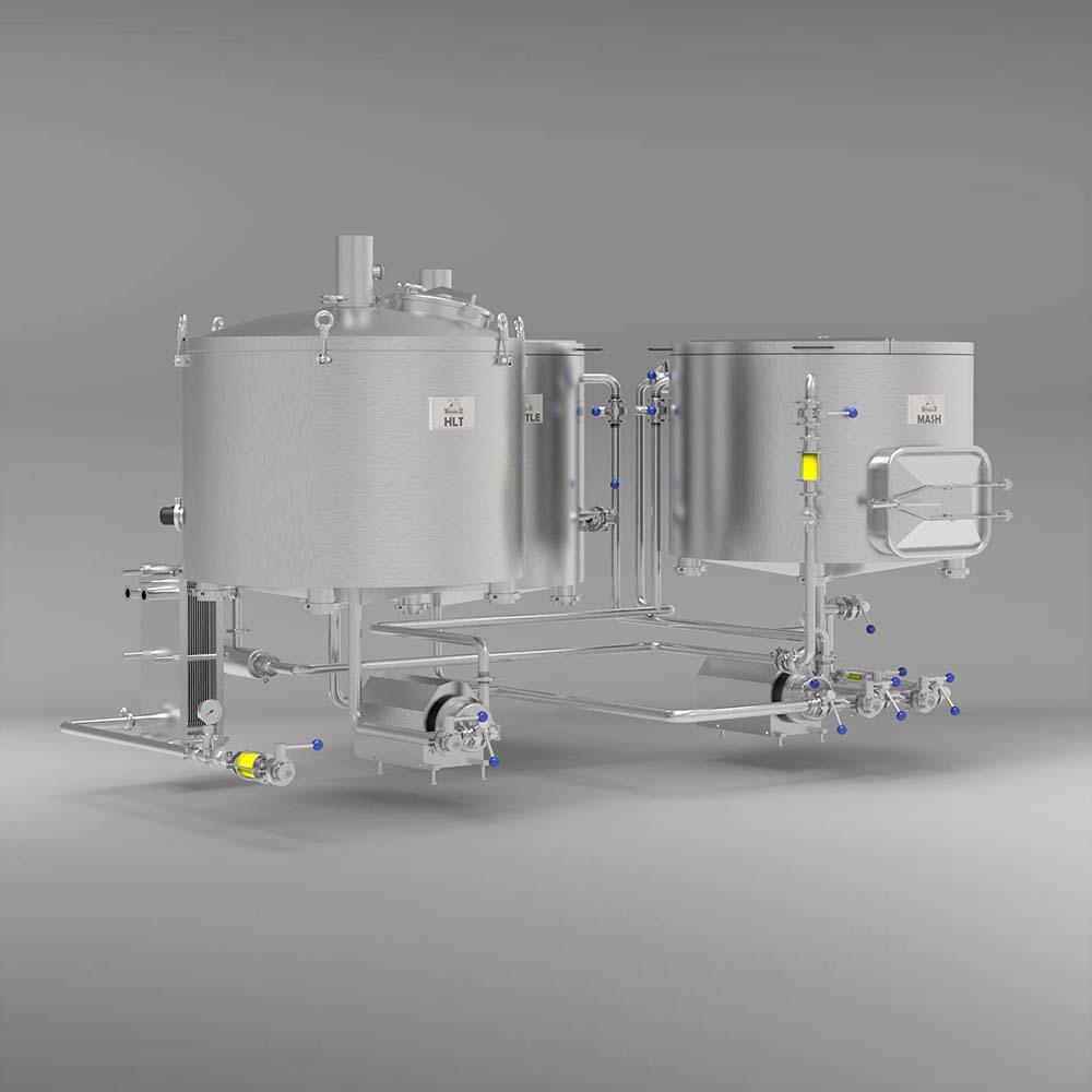 BrewZilla 300L - 3 Vessel Brewery - KegLand