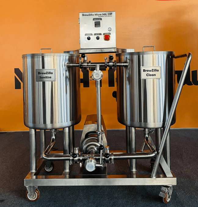 BrewZilla Micro - 50L Clean in Place (CIP) Cart - KegLand