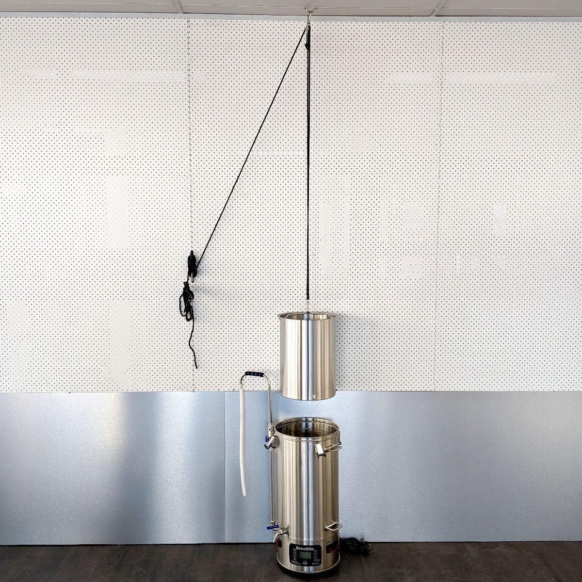 Brewzilla Stainless Double Pulley Set - KegLand