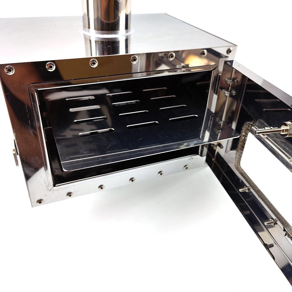 Camping Wood Fire Stove Chimney Oven Set - KegLand