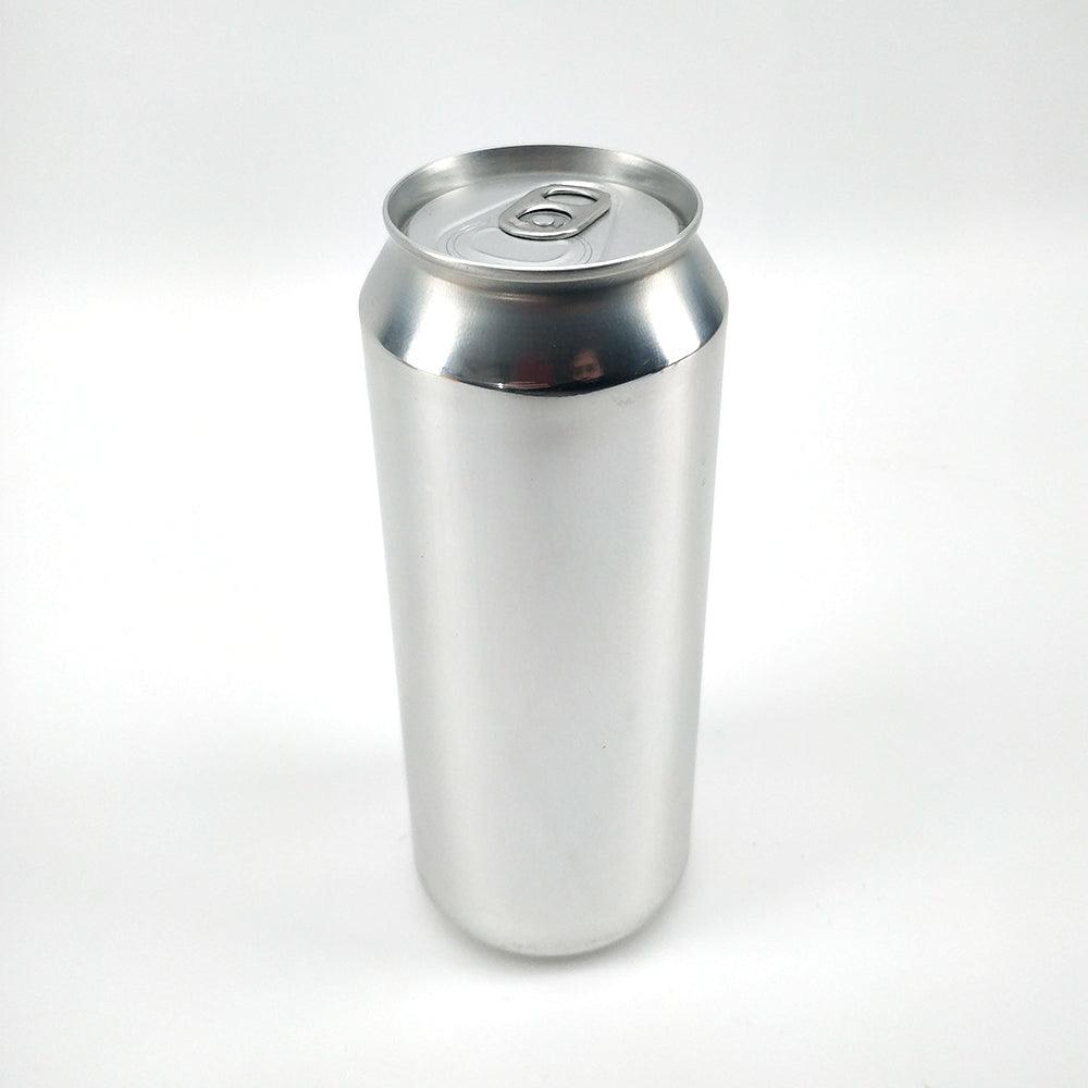 Can Fresh - 500mL Wide Mouth - Silver - Aluminium Disposable Cans - 207 Units - KegLand