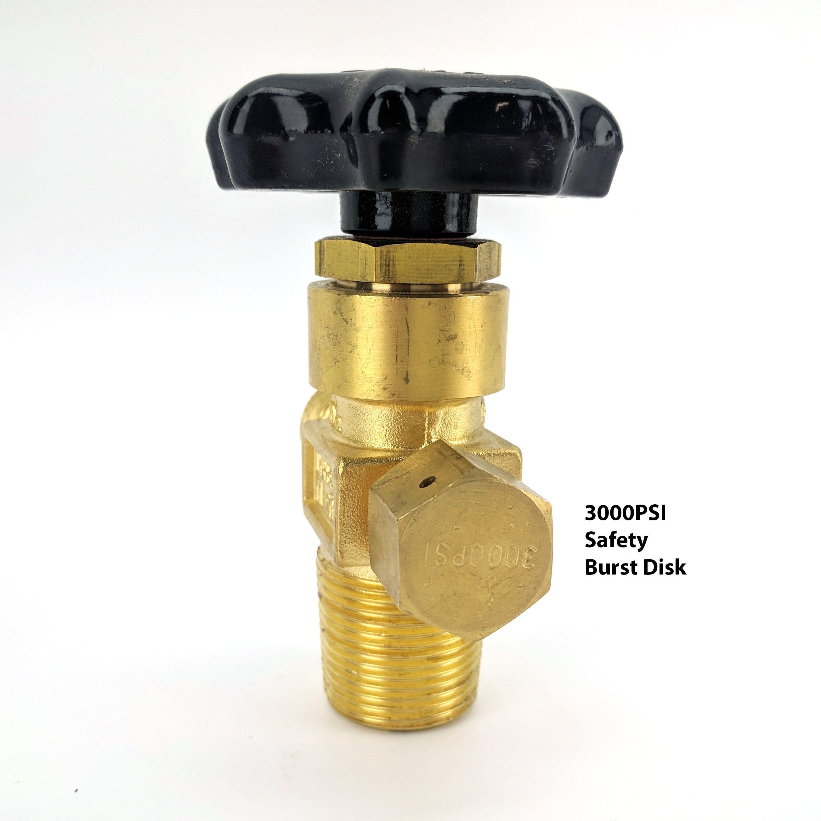 CO2 Cylinder Valve (with RPV) - KegLand