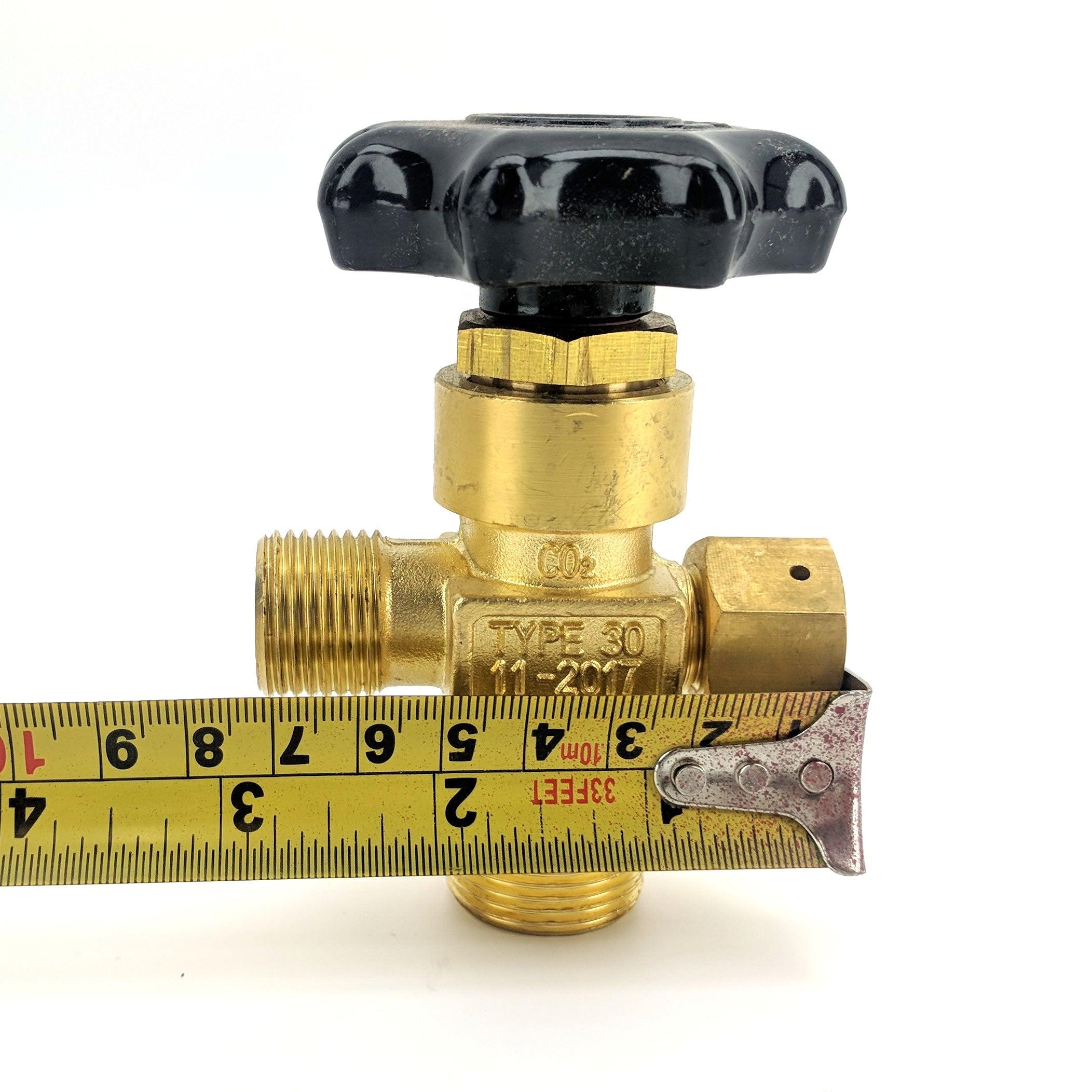 CO2 Cylinder Valve (with RPV) - KegLand