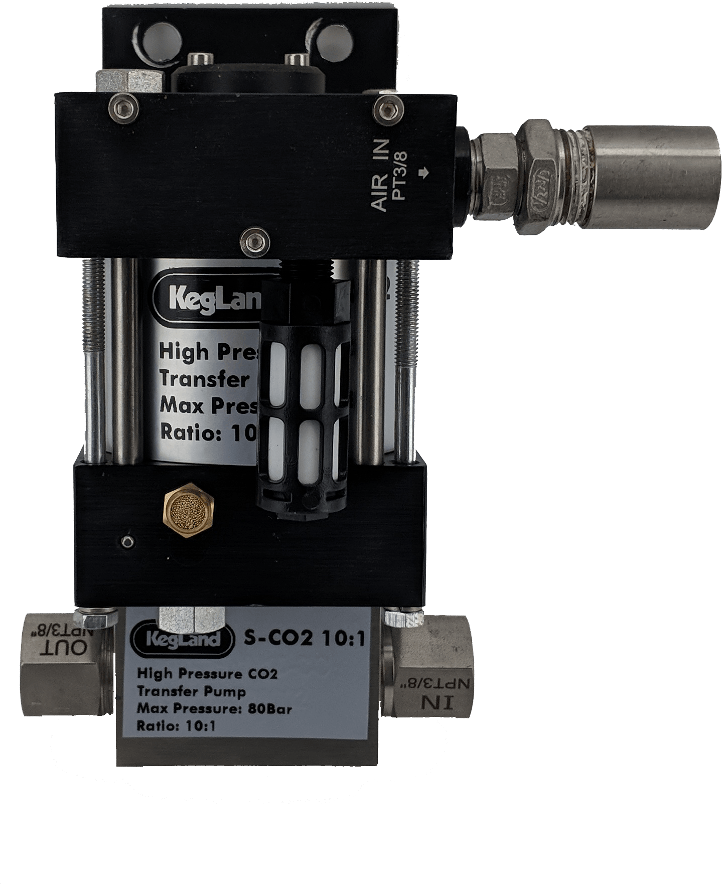 CO2 Refill Station-Single Acting(High Pressure) - KegLand