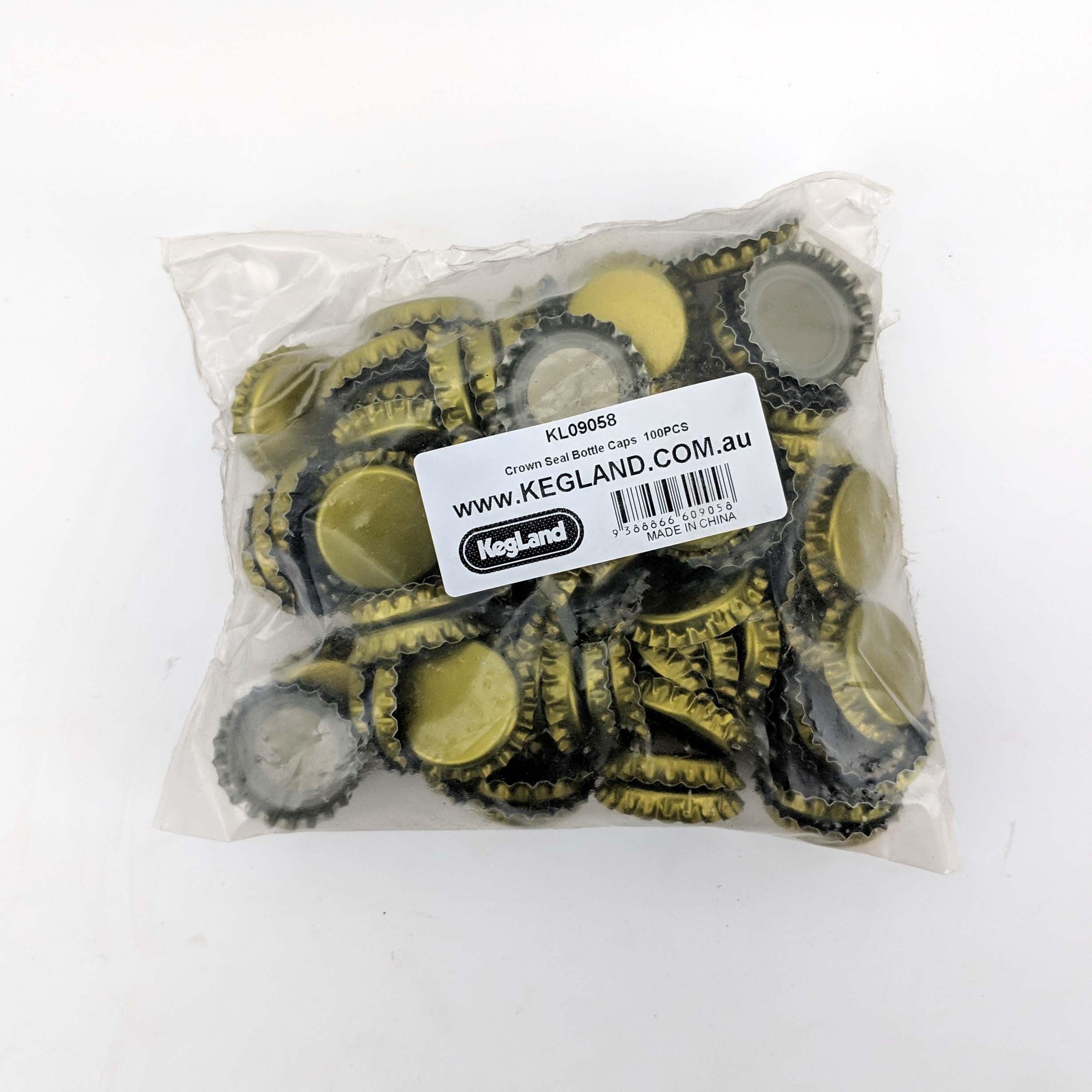 Crown Seal Bottle Caps (100) - KegLand