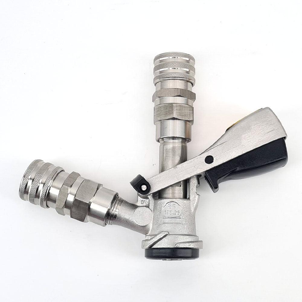 D-Type Coupler - Full Stainless Steel - K-Lok Kit - KegLand