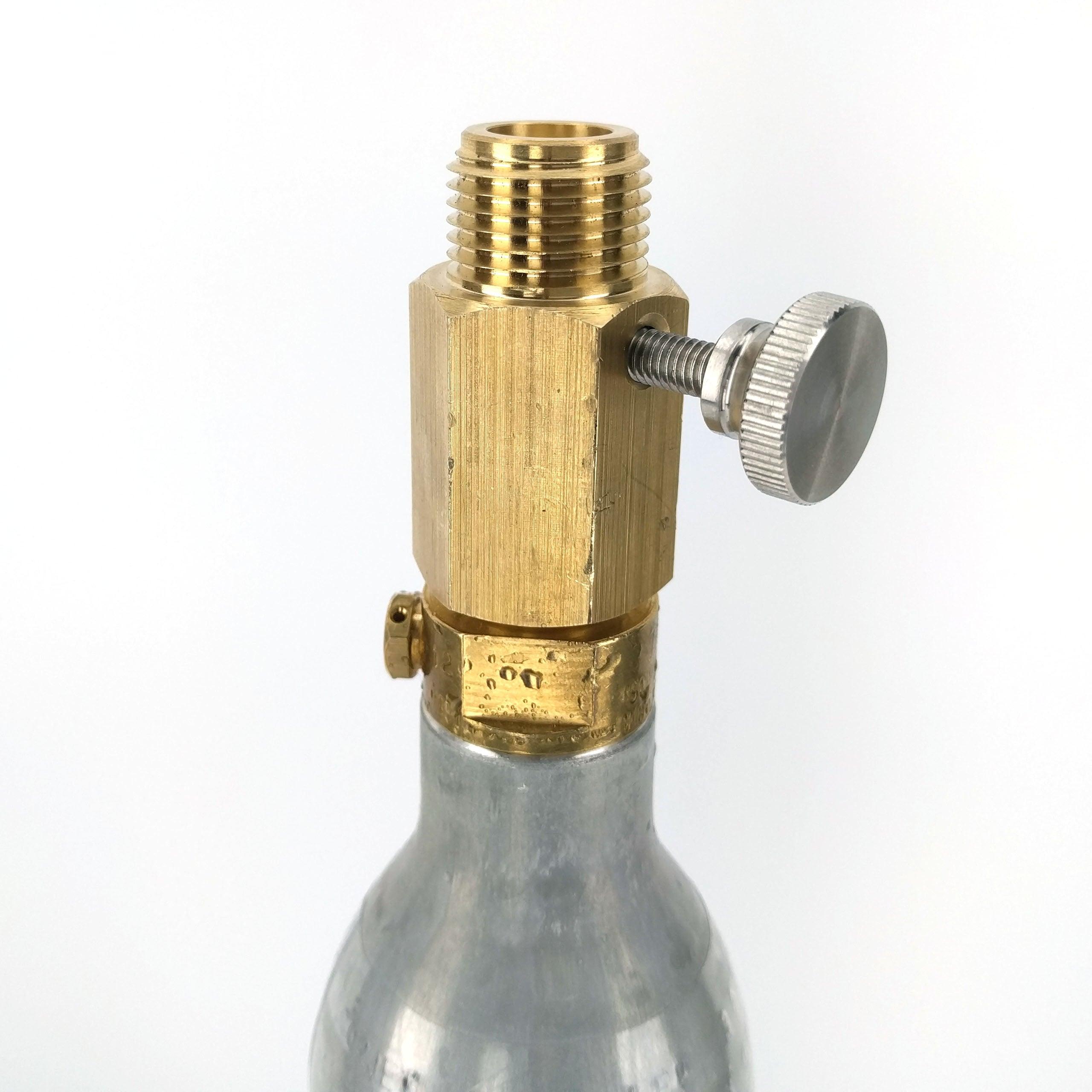 Deluxe Sodastream Cylinder Adapter (with pin adjustment) - KegLand
