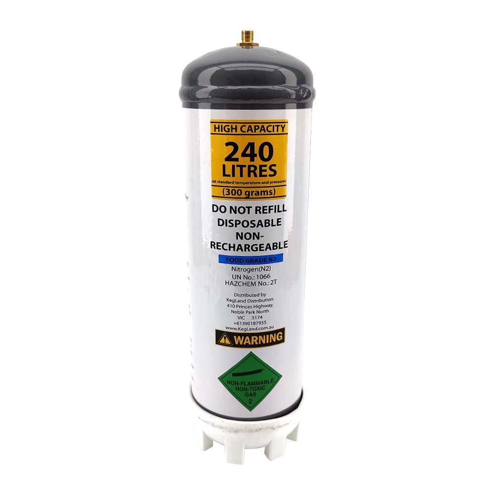 Disposable Gas Cylinder - 2.2L Nitrogen - KegLand