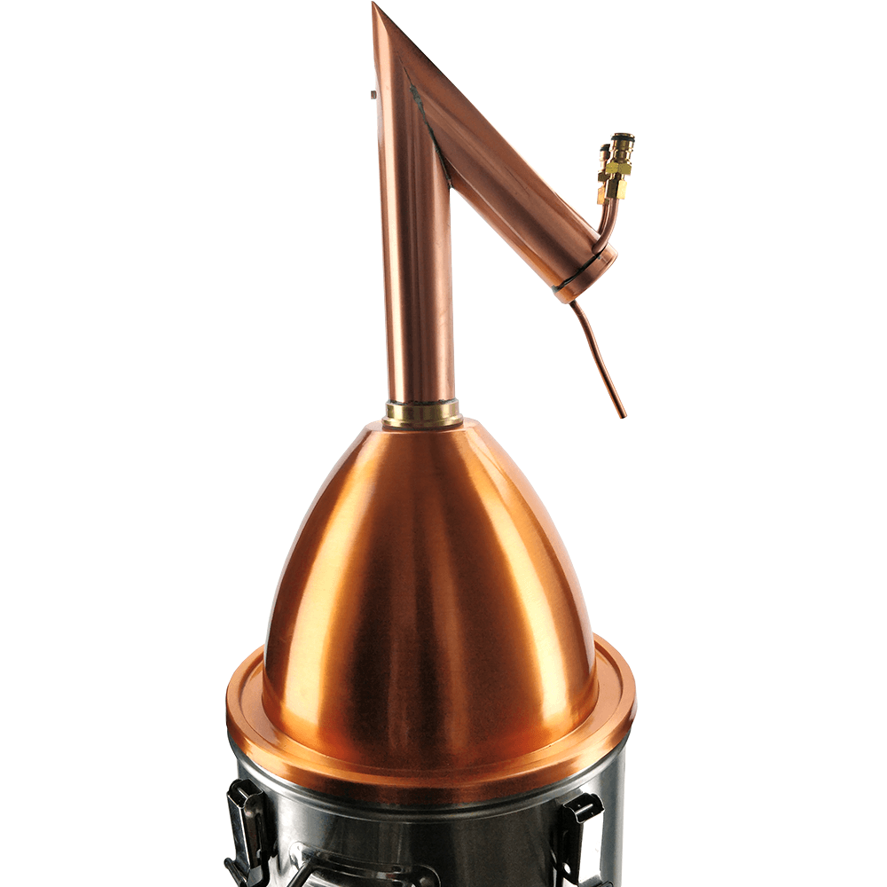 Distillation Copper Dome Lid for Robobrew/BrewZilla/Digiboiler (47mm Hole) - KegLand