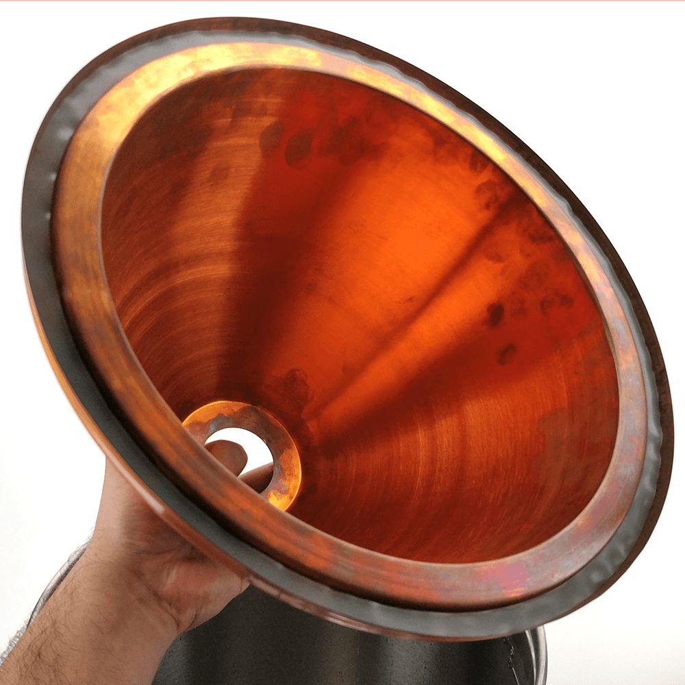 Distillation Copper Dome Lid for Robobrew/BrewZilla/Digiboiler (47mm Hole) - KegLand